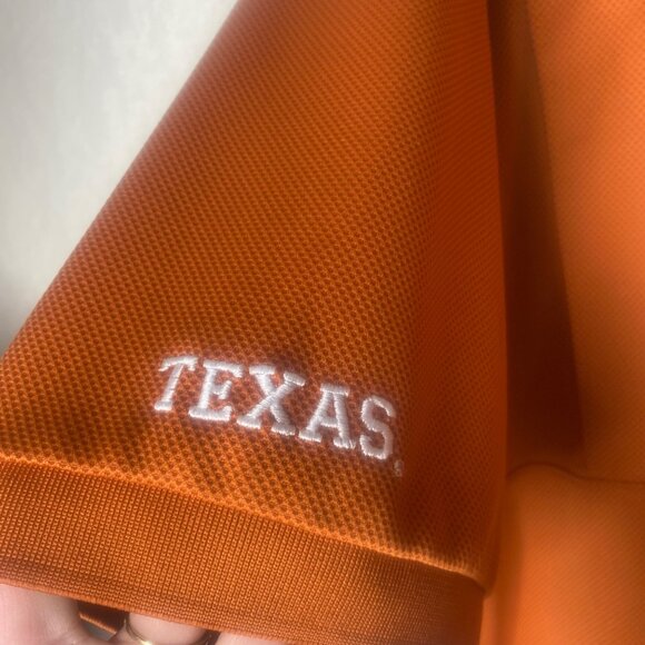 Columbia Texas Longhorns Polo Shirt Orange Mens 2XL‎ PFG Performance Fish Gear - Picture 8 of 12